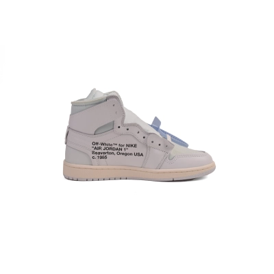 Off-White x Air Jordan 1 White AQ0818-100 02