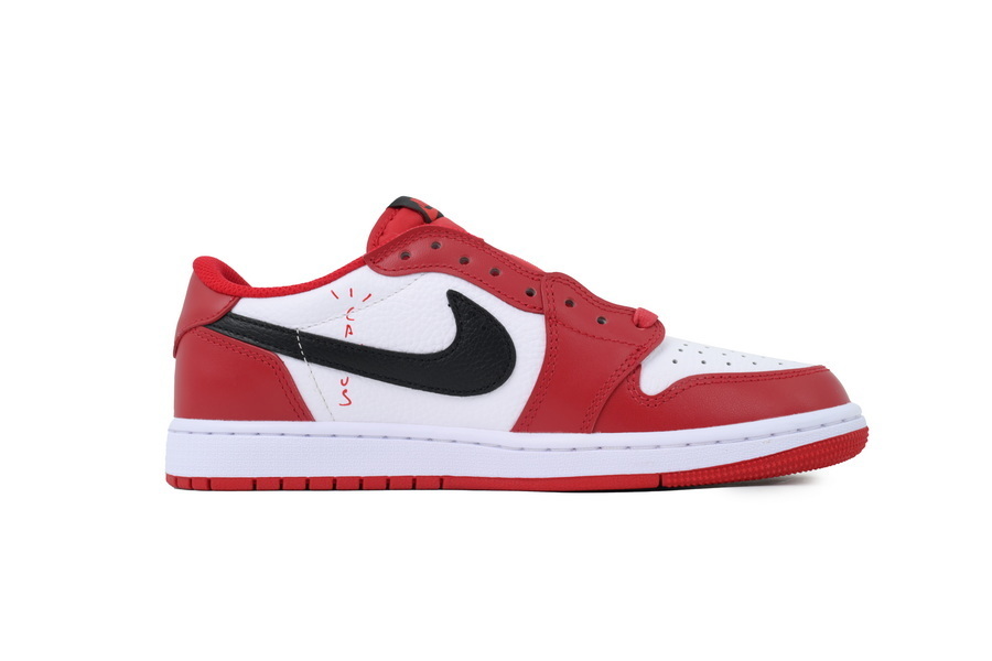 Travis Scott x Air Jordan 1 Retro White Red DM7866-101