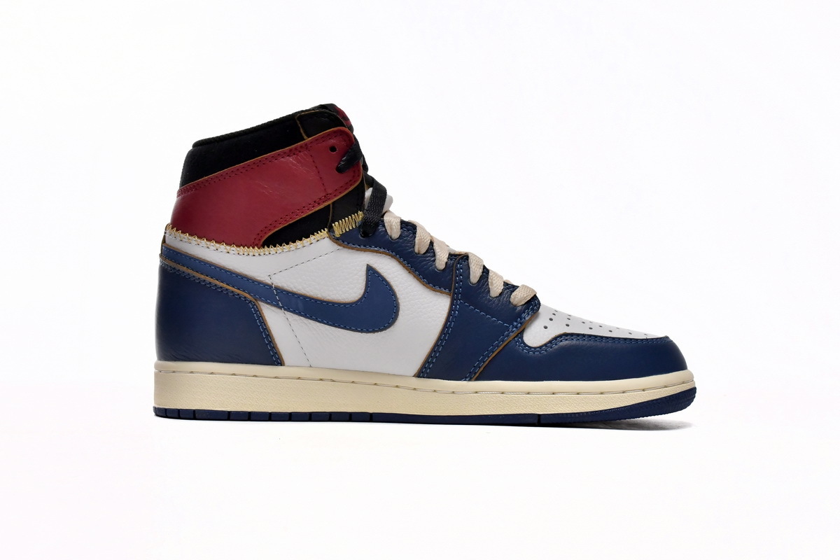 Union X Air Jordan 1 OG Hi Retro Blue Toe BV1300-146