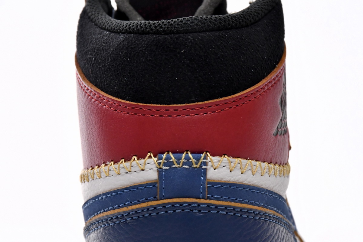 Union X Air Jordan 1 OG Hi Retro Blue Toe BV1300-146