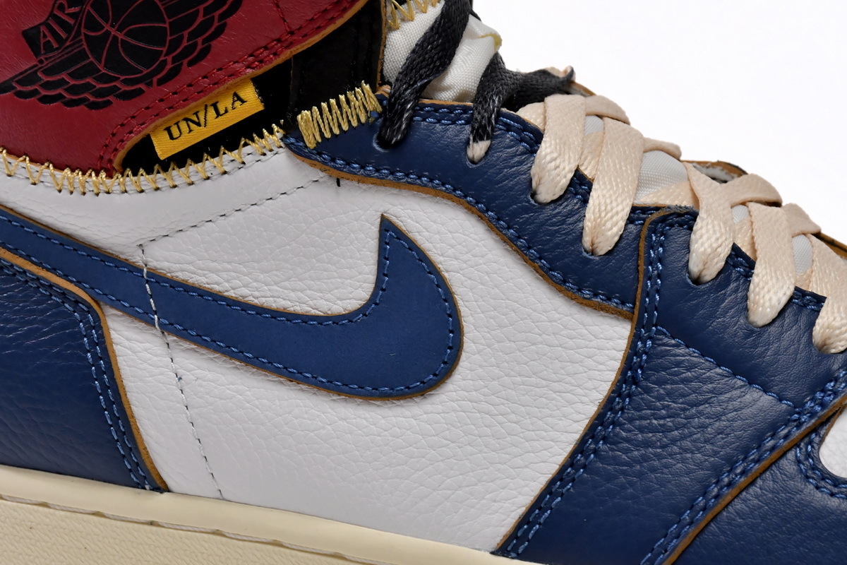Union X Air Jordan 1 OG Hi Retro Blue Toe BV1300-146
