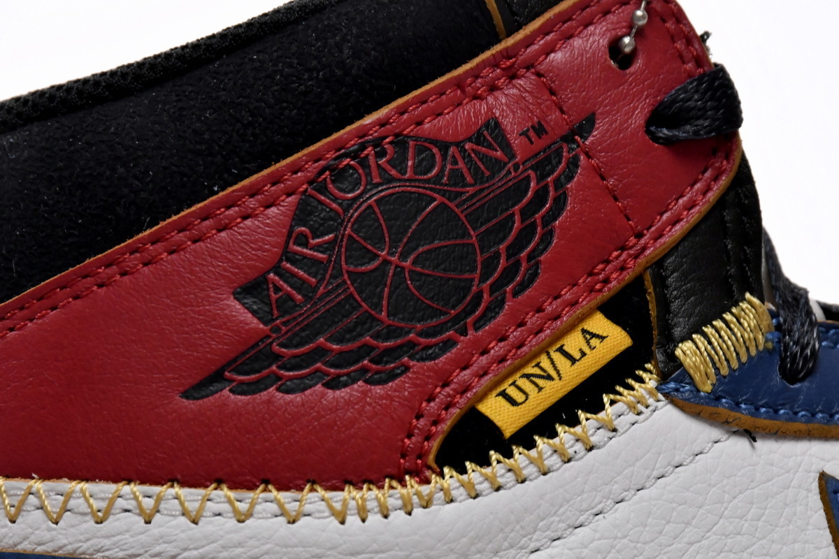 Union X Air Jordan 1 OG Hi Retro Blue Toe BV1300-146