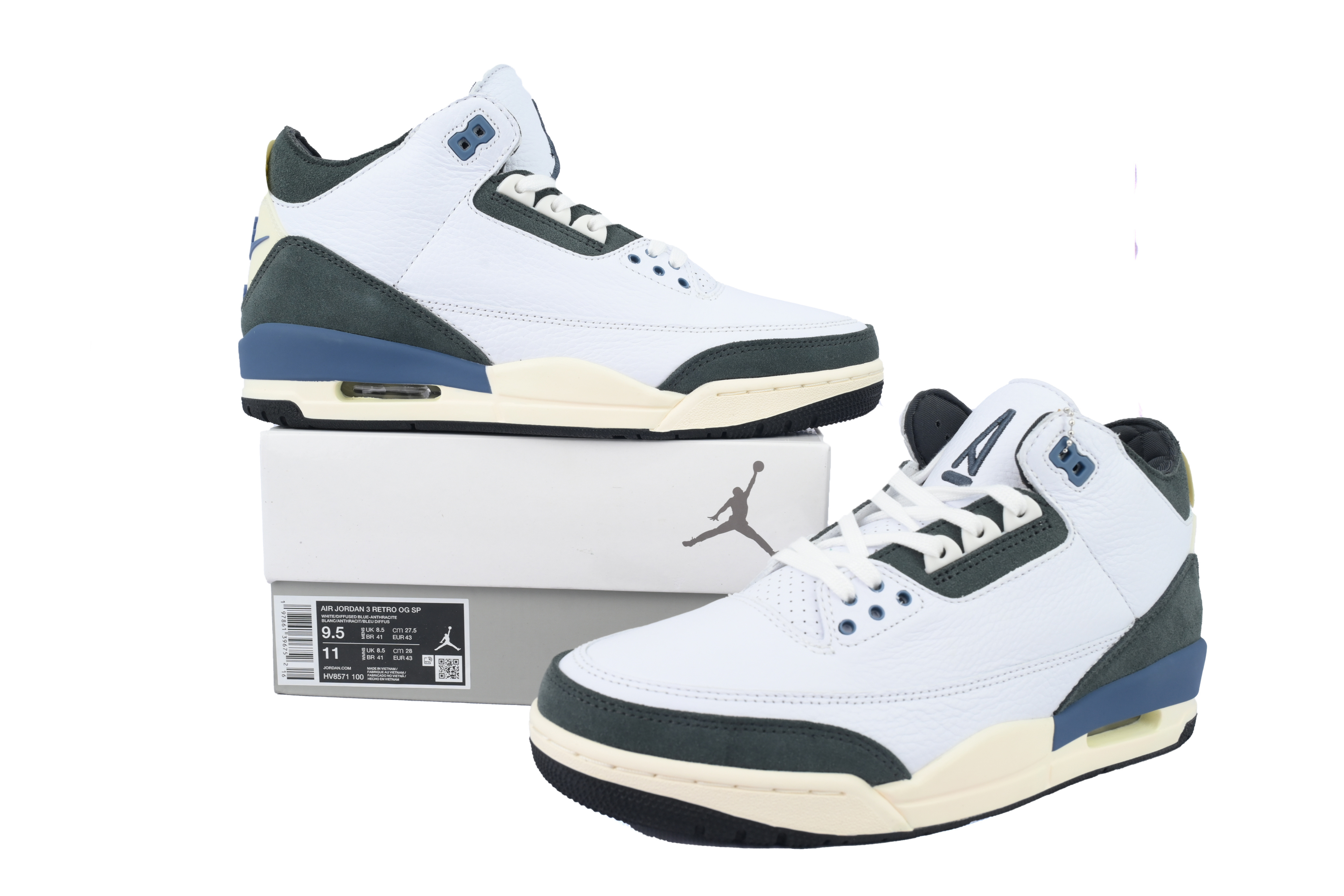 A Ma Maniére x Air Jordan 3 Retro OG SP 'For The Love' HV8571-100