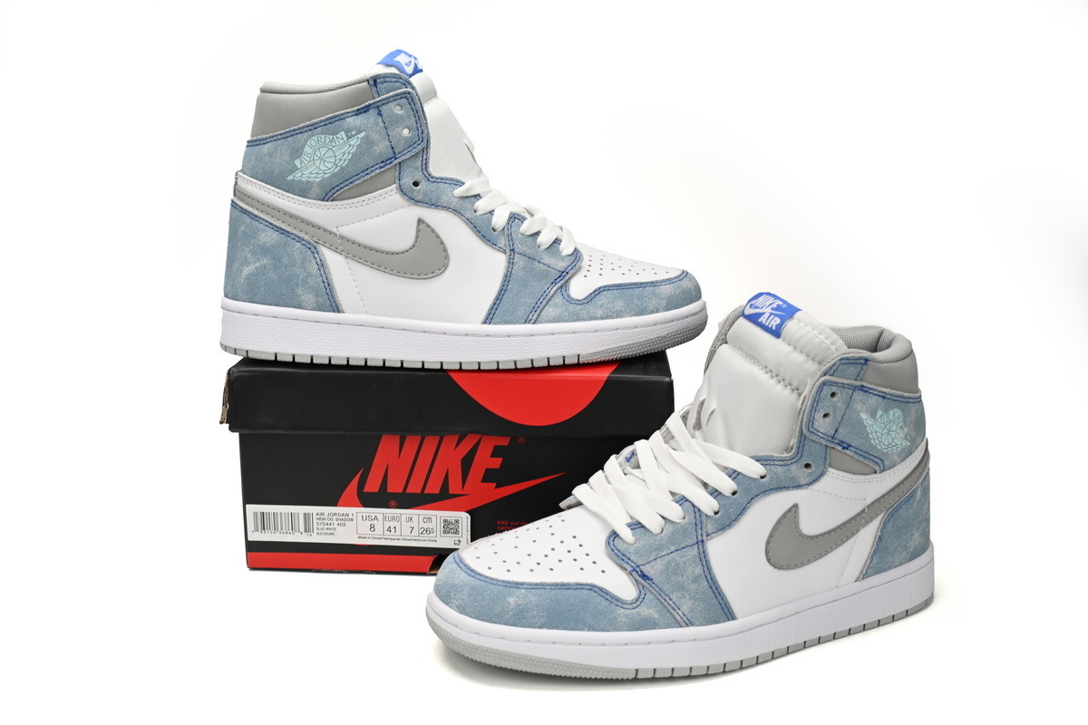 Air Jordan 1 High OG GS 'Wash North Carolan' 555088-402