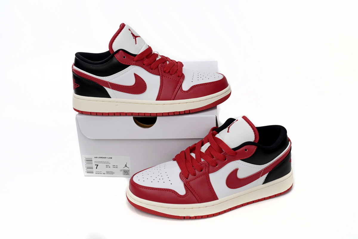 Air Jordan 1 Low 'And Black' DC0774-160
