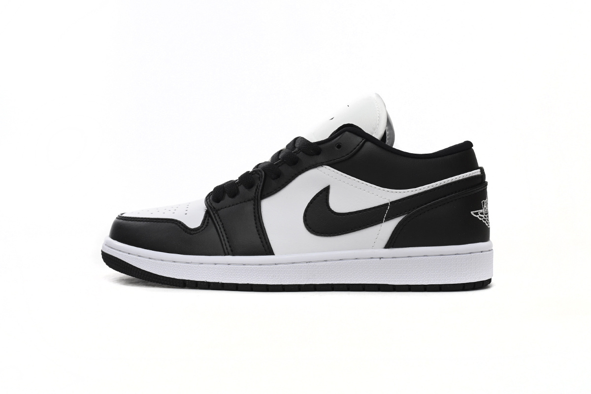 Air Jordan 1 Low 'Black And White' DC0774-101