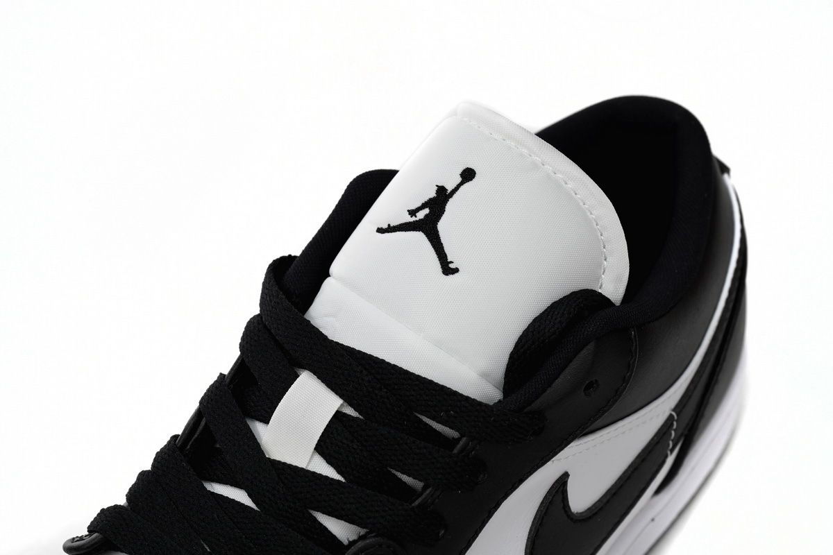 Air Jordan 1 Low 'Black And White' DC0774-101