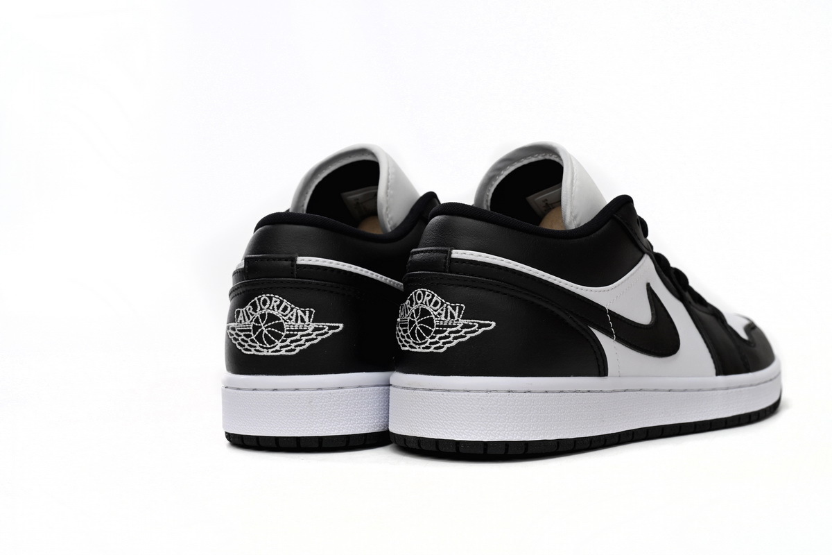 Air Jordan 1 Low 'Black And White' DC0774-101