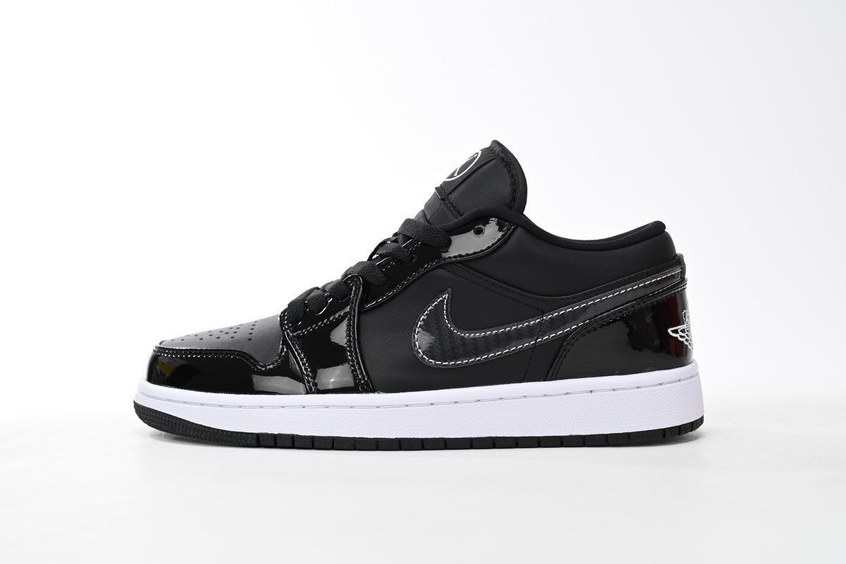 Air Jordan 1 Low 'Black And White' DD1650-001