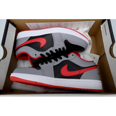 Air Jordan 1 Low 'Black/Cement Grey' 553558-060 02