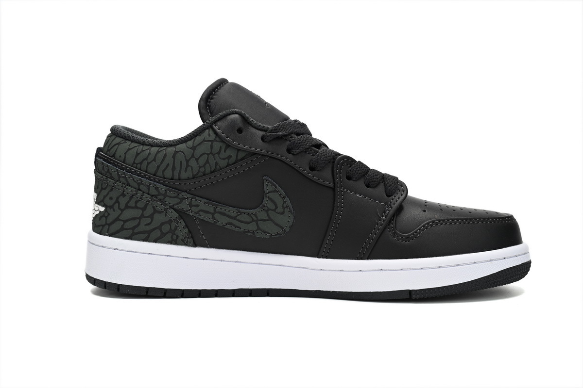 Air Jordan 1 Low 'Black Elephant' FB9907-001