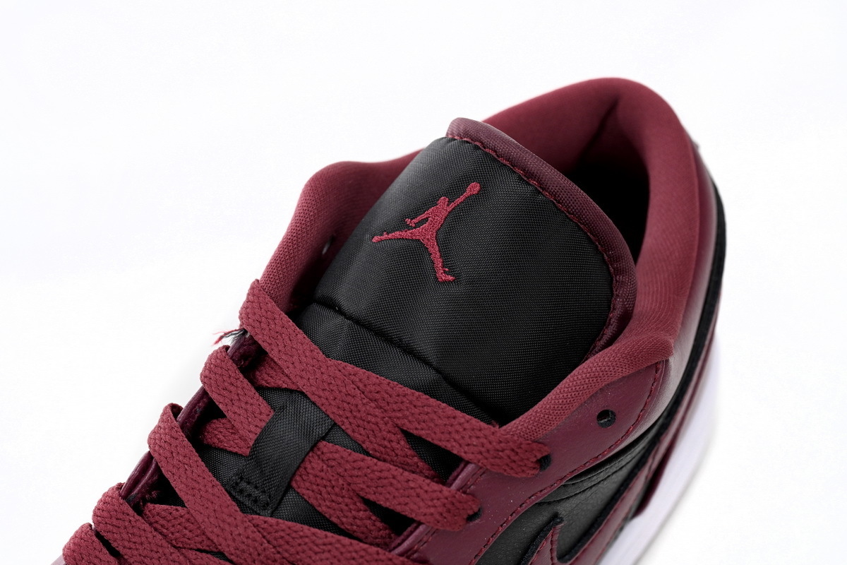 Air Jordan 1 Low 'Black Red' DC0774-006