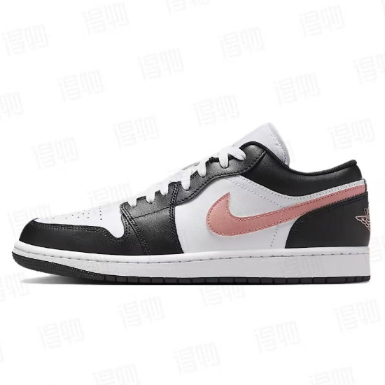 Air Jordan 1 Low 'Black Rust Pink' 553558-165