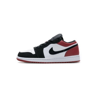 Air Jordan 1 Low 'Black Toe' 553560-116 01