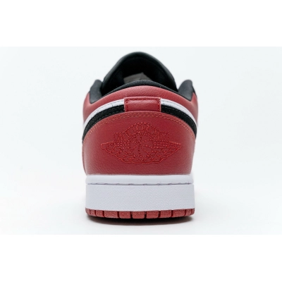 Air Jordan 1 Low 'Black Toe' 553560-116 02