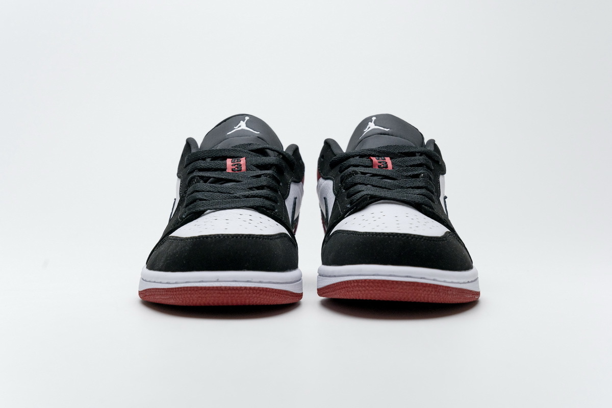 Air Jordan 1 Low 'Black Toe' 553560-116