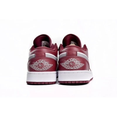 Air Jordan 1 Low 'Bordeaux' 553558-615 02
