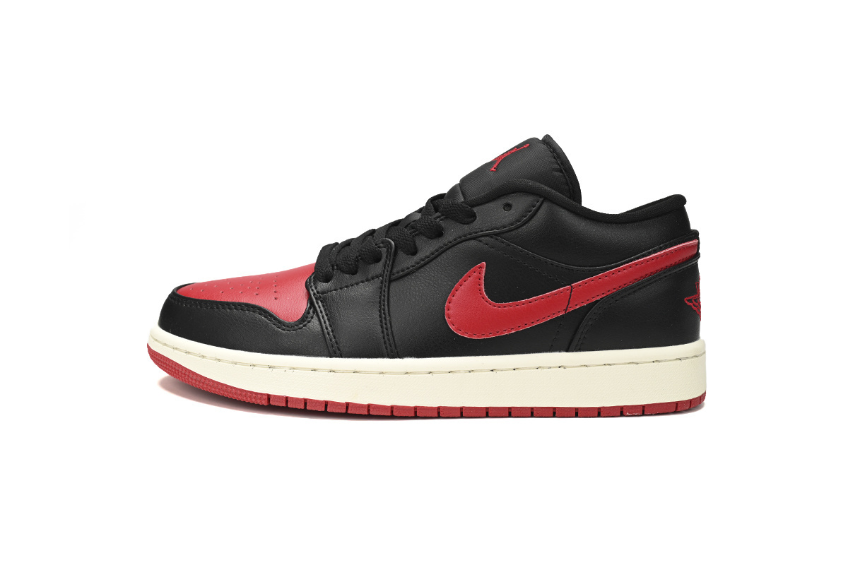 Air Jordan 1 Low 'Bred Sail' DC0774-061