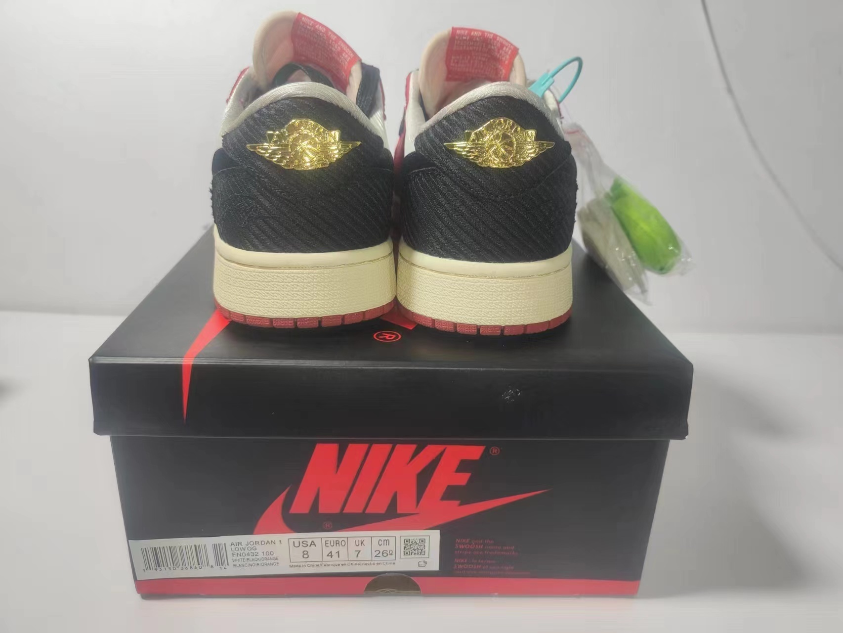 Air Jordan 1 Low 'Bulls Chicago' FN0432-100