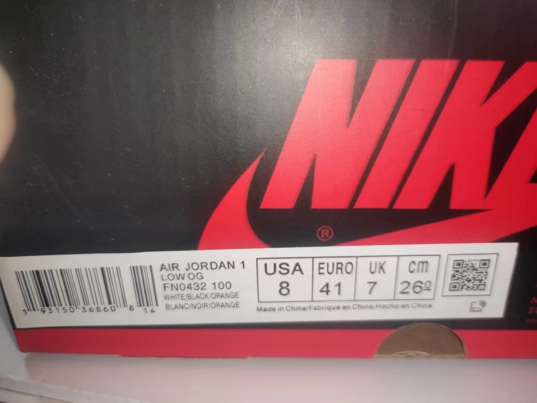 Air Jordan 1 Low 'Bulls Chicago' FN0432-100