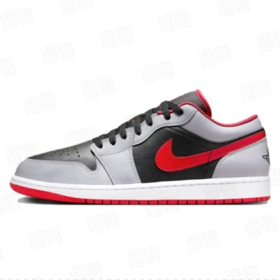 Air Jordan 1 Low 'Cement Fire Red' 553558-060 01