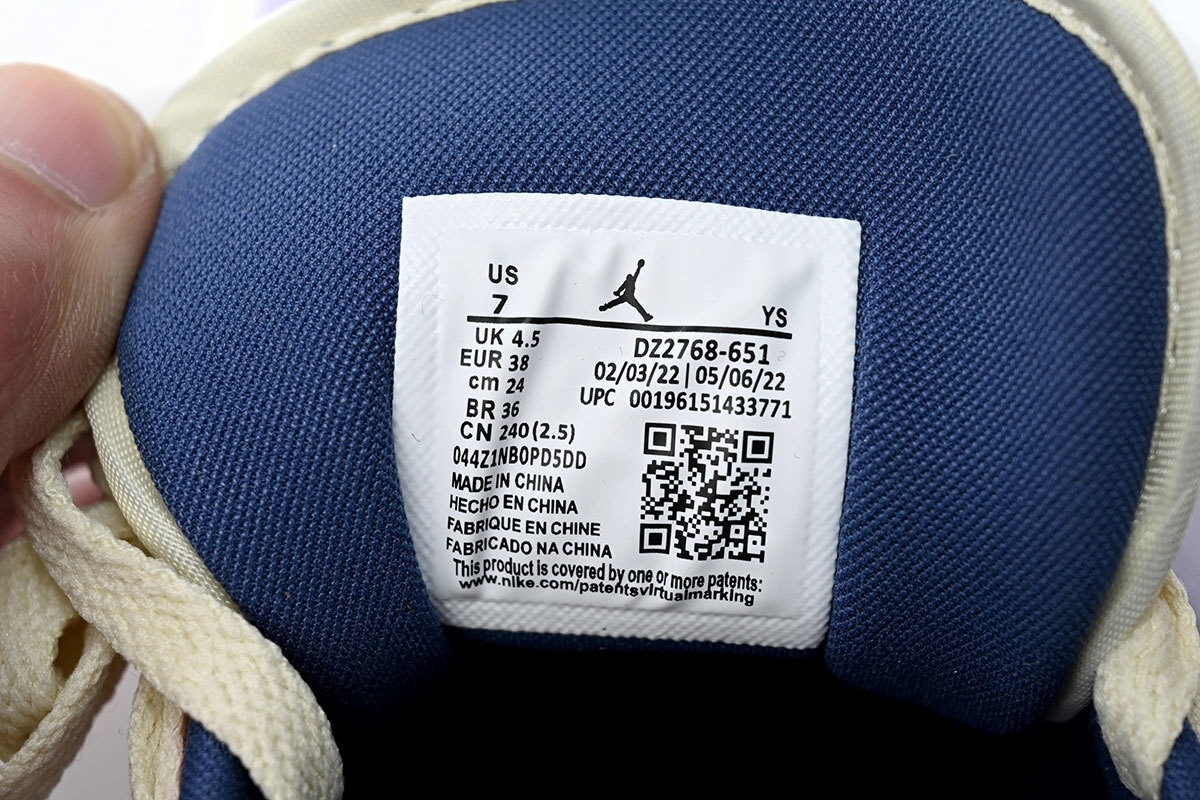 Air Jordan 1 Low 'Easter Egg' DZ2768-651