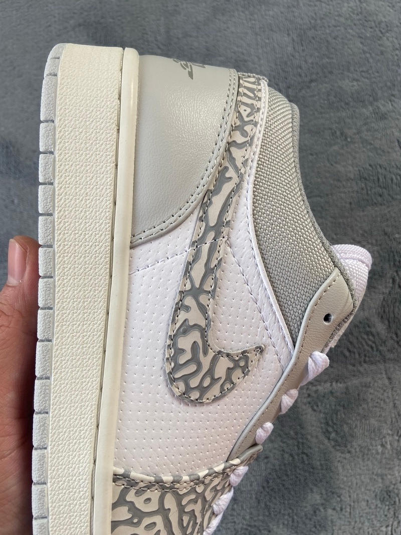 Air Jordan 1 Low 'Elephant Print' DH4269-100
