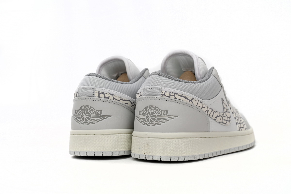 Air Jordan 1 Low 'Elephant Print' DH4269-100