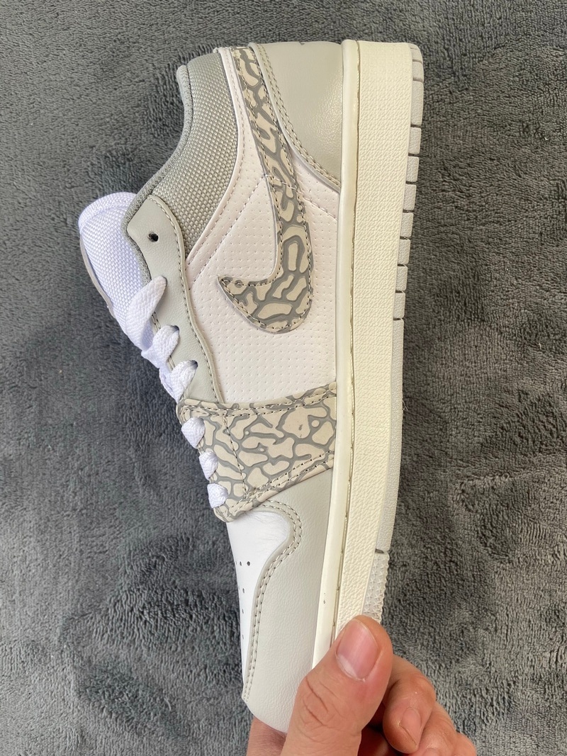 Air Jordan 1 Low 'Elephant Print' DH4269-100