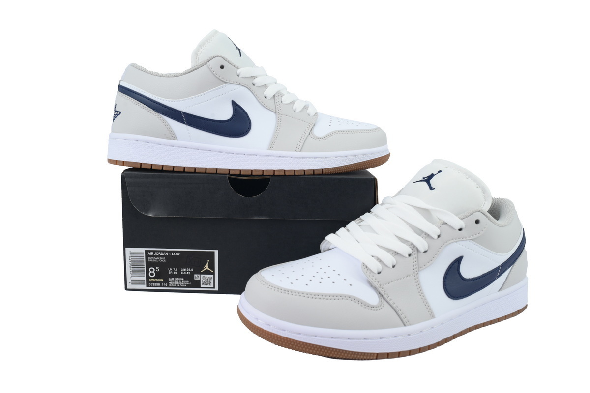 Air Jordan 1 Low 'Georgetown' 553558-146