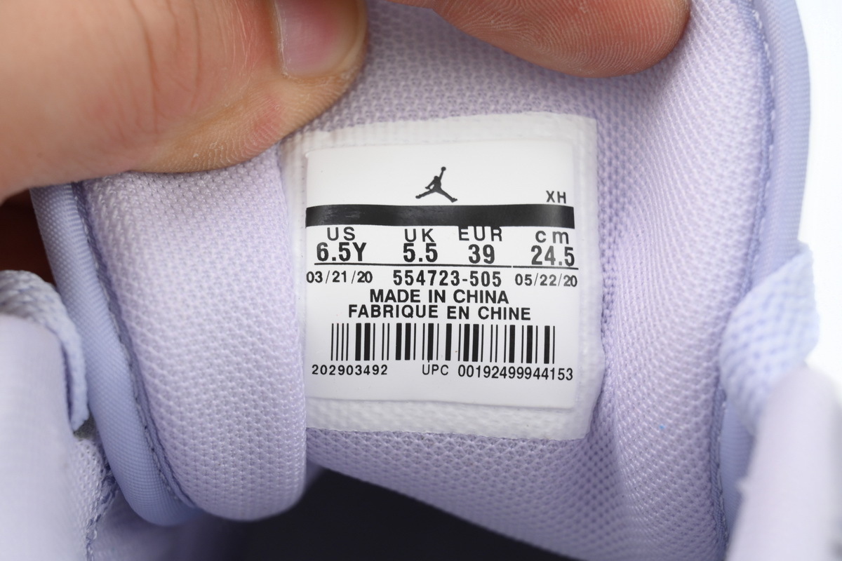 Air Jordan 1 Low 'Oxygen Purple' 554723-505