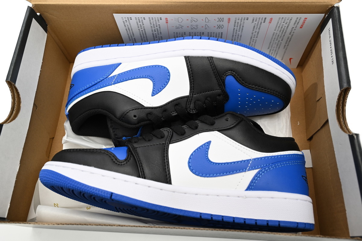 Air Jordan 1 Low 'Royal Toe' 553558-140