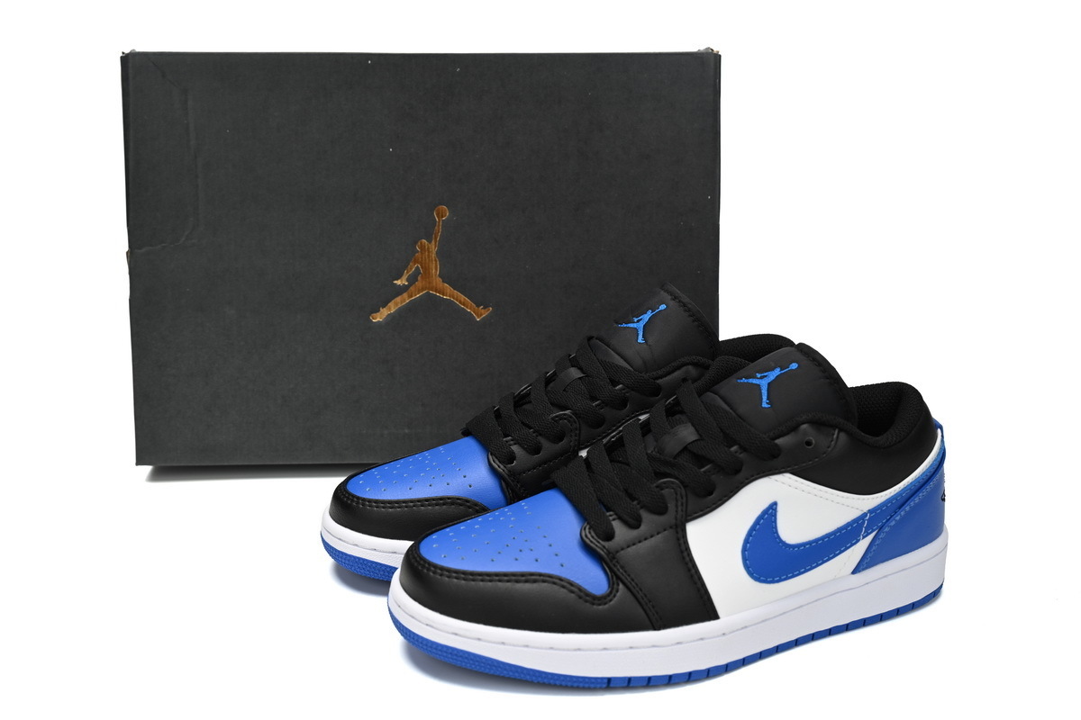 Air Jordan 1 Low 'Royal Toe' 553558-140