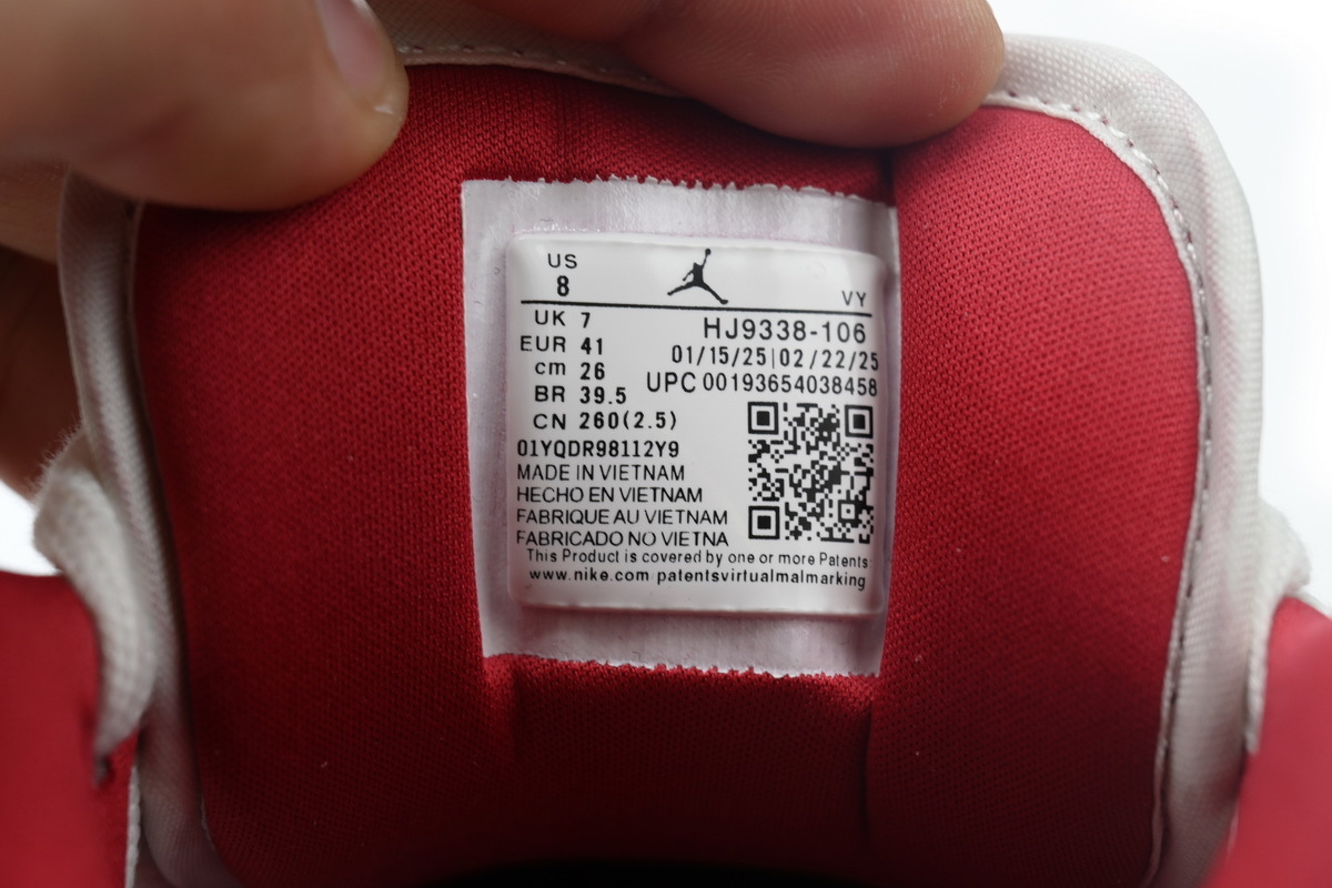 Air Jordan 1 Low 'Ruby' HJ9338-106