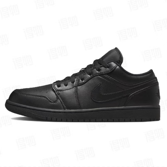 Air Jordan 1 Low 'Triple Black' 553558-093