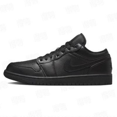 Air Jordan 1 Low 'Triple Black' 553558-093 01