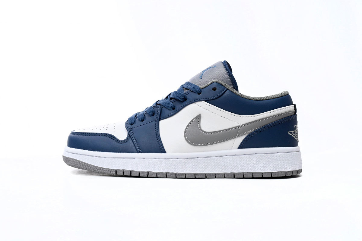 Air Jordan 1 Low 'White Blue' 553558-412