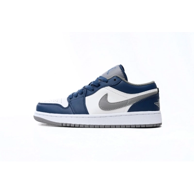 Air Jordan 1 Low 'White Blue' 553558-412 01