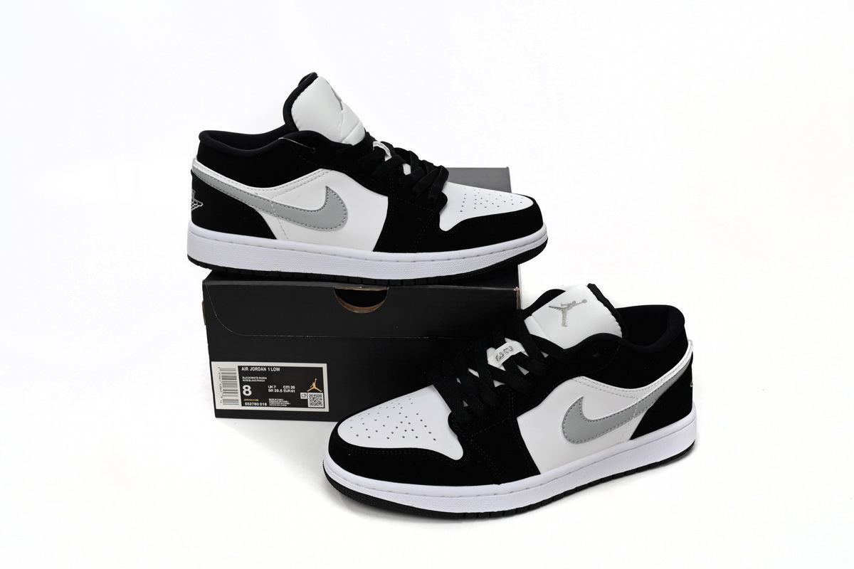 Air Jordan 1 Low 'White Gray' 552780-018