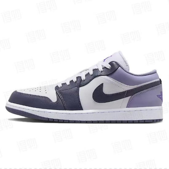 Air Jordan 1 Low 'White Indigo Haze' 553558-145