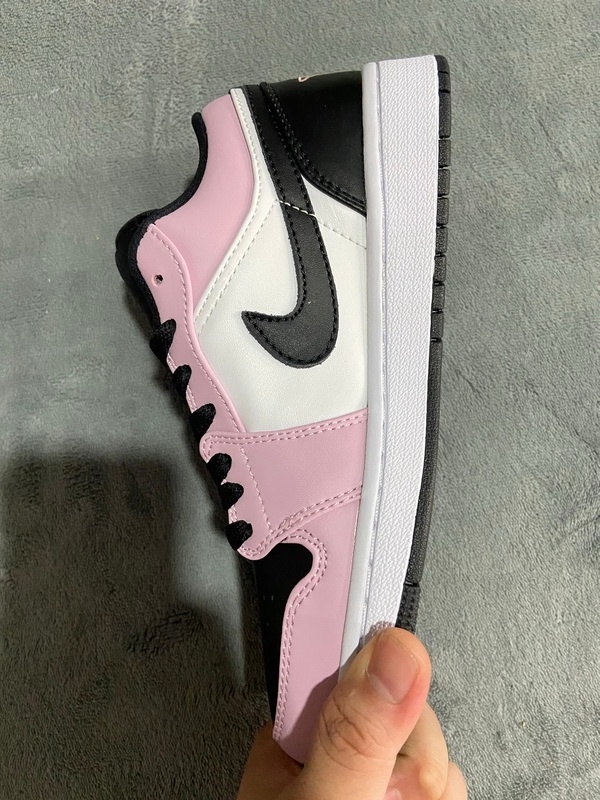 Air Jordan 1 Low 'White Pink' 554723-601