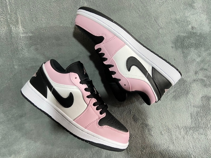 Air Jordan 1 Low 'White Pink' 554723-601