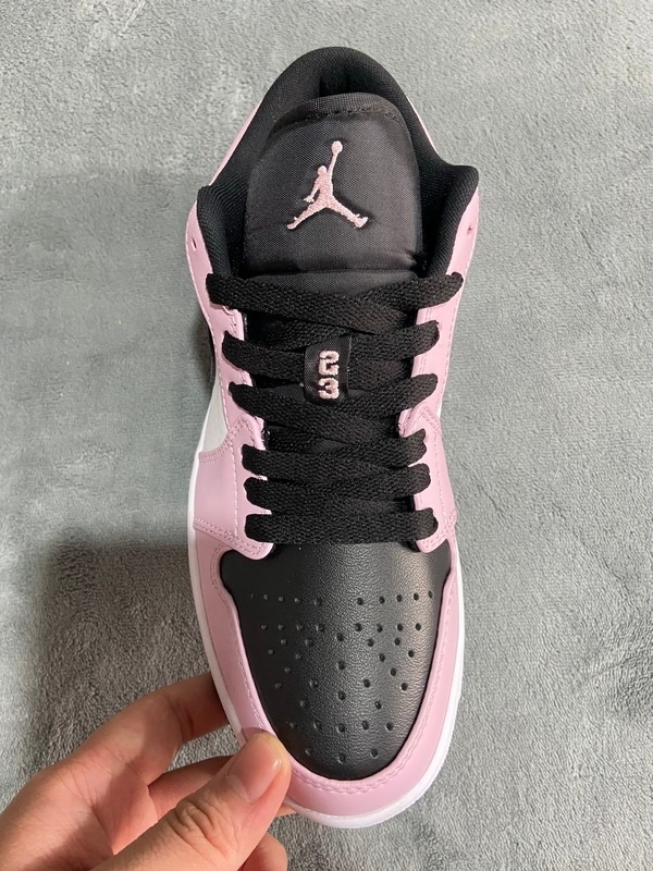 Air Jordan 1 Low 'White Pink' 554723-601