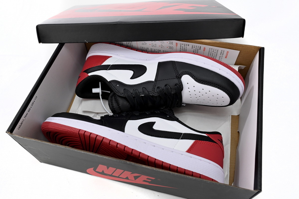 Air Jordan 1 Low OG 'Black Toe' CZ0790-106