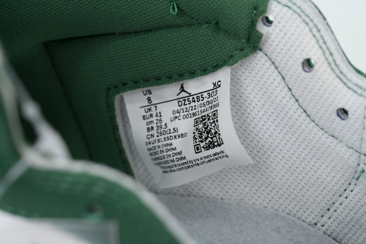 Air Jordan 1 Retro High OG 'Gorge Green' DZ5485-303