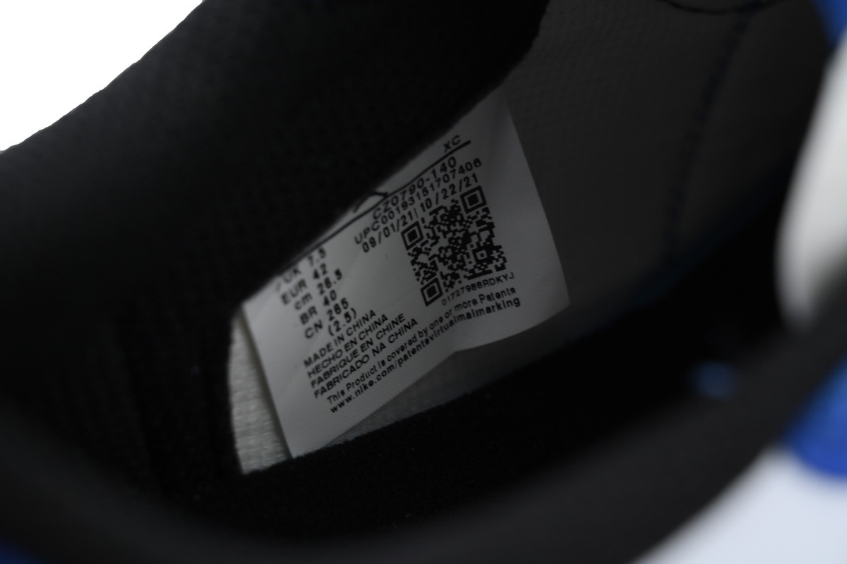 Air Jordan 1 Retro Low OG 'Game Royal' CZ0790-140