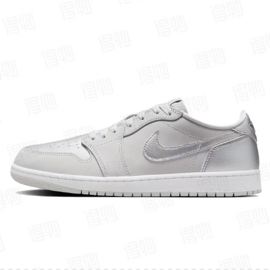 Air Jordan 1 Retro Low OG 'Metallic Silver' CZ0790-002
