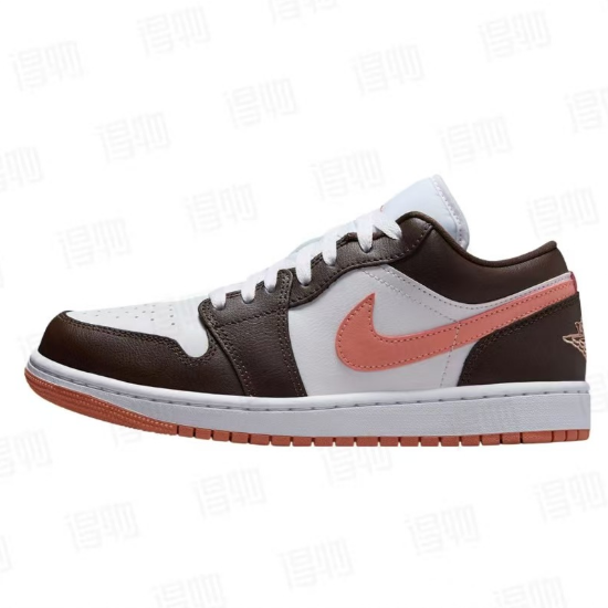Air Jordan 1 Retro Low White Brown DC0774-182