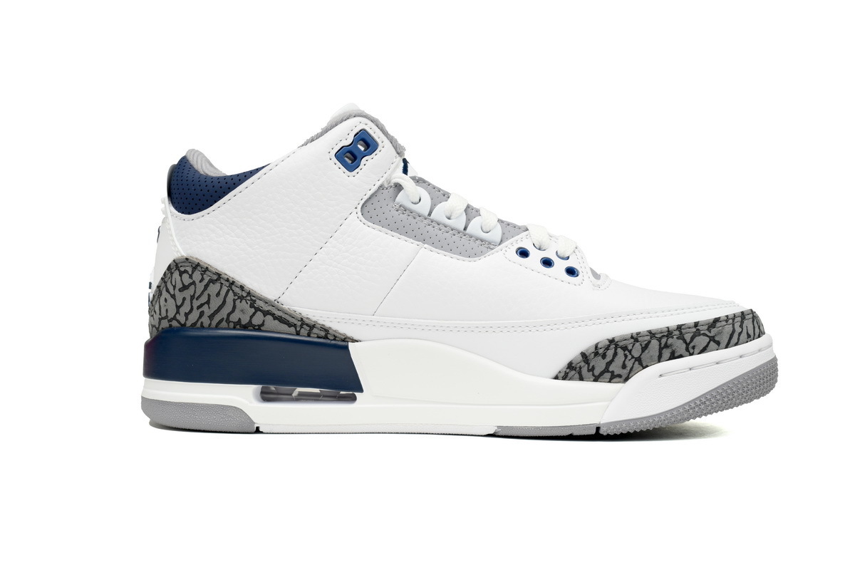 Air Jordan 3 "White Navy Cement" CT8532-140