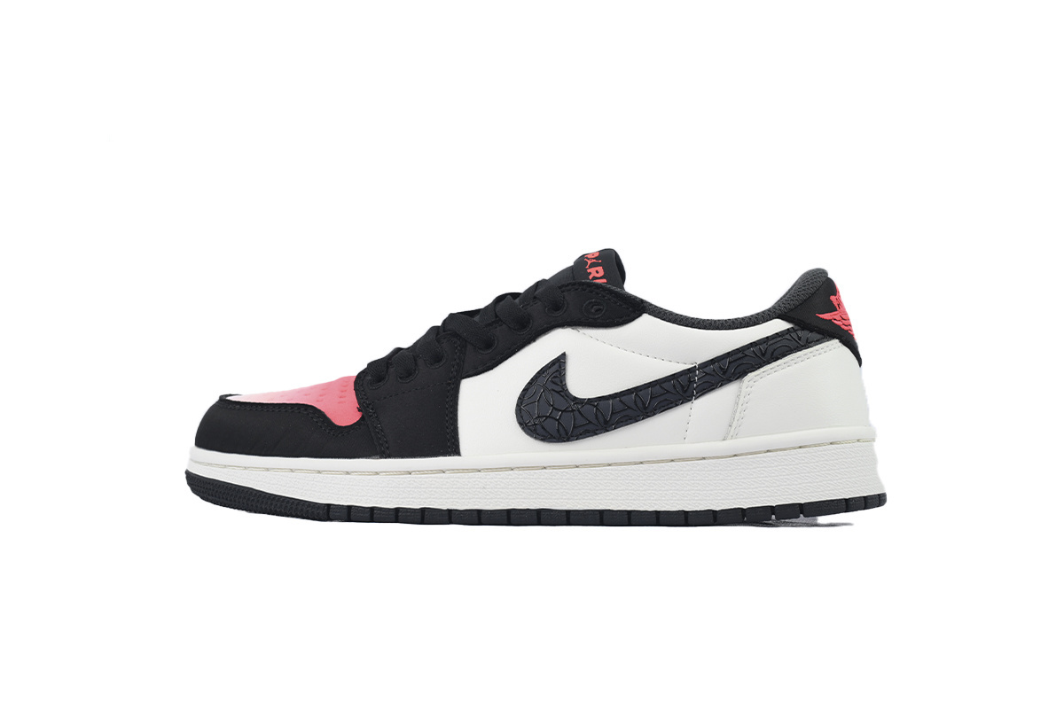 Paris Saint-Germain x Air Jordan 1 Retro Low OG 'Sail Pink Oxford' HF8828-100